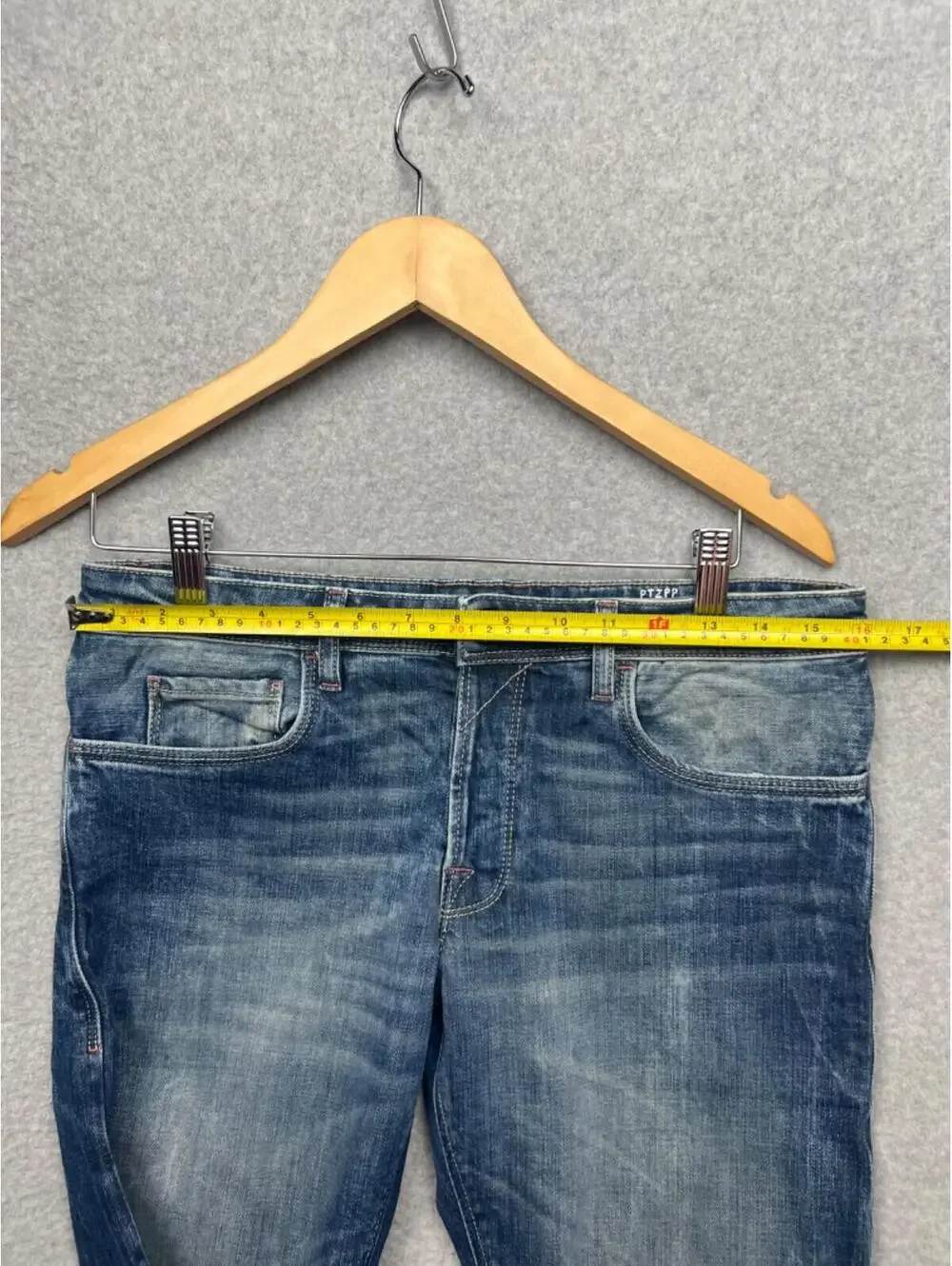 90s Vintage Patrizia Pepe PTZPP 1993 Stone Wash Straight Leg Jeans Mens Size 30